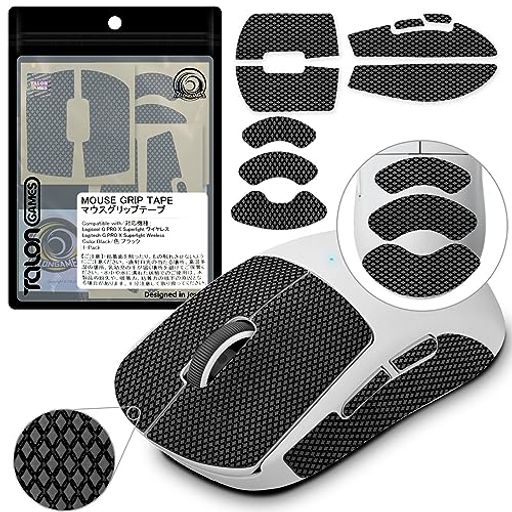 TALONGAMES マウスグリップ テープ Logicool G PRO X2 SUPERSTRIKE/G PRO X Superl...
