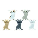 MRZJJKR猫ペンホルダーネコのペンおき全5種セットトペンホルダー(5PCS)