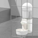 IFUKENSIFUKENSペット自動給水器重力うさぎ給水器小動物ケージネジ固定みずのみ器ペットボトル大容量500ML給水ボトル猫犬水飲み器プラスチック製おしゃれ水入れ・ウォーターボトルチンチ…(4)