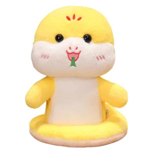 ヘビぬいぐるみ干支巳ぬいぐるみふわふわ癒し可愛い蛇柔らかい巳年動物かわいいおもちゃお正月プレゼント