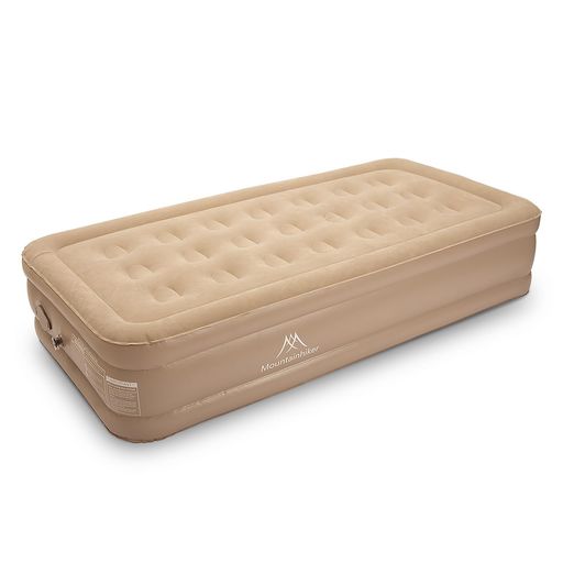 エアーマットレスシングル/ダブルサイズ高さ40cmワンクリック膨張電動ポンプ内蔵コンパクト収納防水・耐久性キャンプ・アウトドア用(シングルベッド)(3.0)