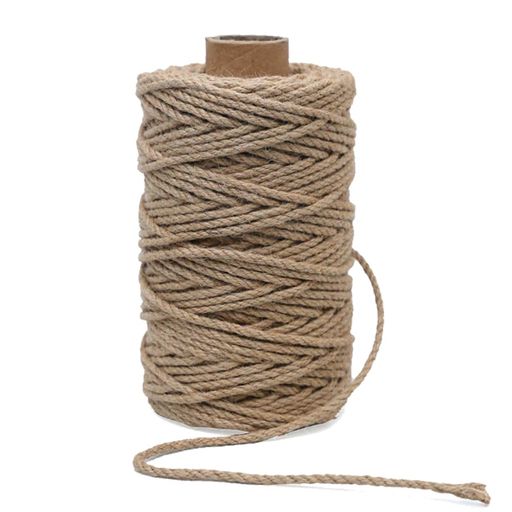 【麻ロープ】麻縄6mm麻紐レトロ麻ひも家の装飾、猫の足フレーム、DIYの芸術品や工芸品、ギフト包装、ガ..