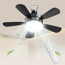 【節電·目に優しい】TENKOO&YOULEDシーリングファンライト扇風機28W3000lmE26天井ライト常夜灯照明器具省エネ正逆回転切り替え無階段調光調色3階段風量調整DCモータータイマー機能小型5枚羽…