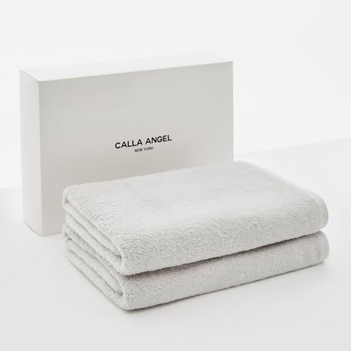 CALLAANGELNEWYORKバスタオル極上高級綿エジプト綿100%高吸水厚手柔らかい甘撚りホテル仕様箱入りギフト海外人気アクアシリーズ選べる6色(バスタオル2枚セットシルバー) CALLAANGELNEWYORKバスタオル極上高級綿エジプト綿100%高吸水厚手柔らかい甘撚りホテル仕様箱入りギフト海外人気アクアシリーズ選べる6色(バスタオル2枚セットシルバー)