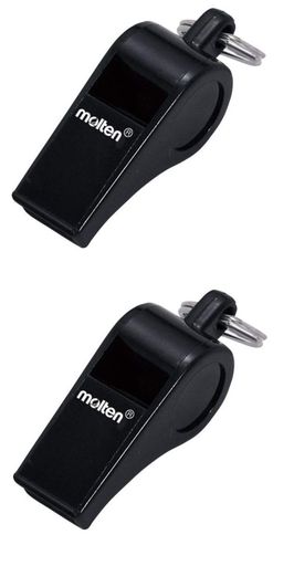 【2個セット】molten(モルテン)ホイッスル黒WHIBK