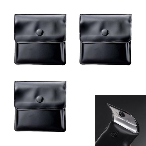 Liroyal携帯灰皿(3枚入)ポケット灰皿携帯用吸い殻入れコンパクトでスタイリッシュ喫煙マナーアウトドア..