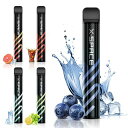 電子タバコシーシャベイプ使い捨てVAPE2000回吸引可能持ち運び便利大容量禁煙パイポ禁煙グッズ水蒸気タバコ爆煙フレーバースティックニコチンなしタールなしX-S...