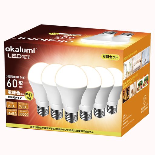 ߥ˥ץȥŵLEDŵľ17MMŵ忧60W۸6ĥå730LMǮб