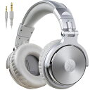 OneOdioPro10モニターヘッドホン有線低音強化ヘッドフォンオーバーイヤー軽量6.35&3.5mmジャック共存片耳モニタリング折りたたみ可能1.2m/3m着脱ケーブル付属楽器練習電子ピアノDJ宅録DTM