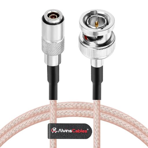 Alvin’s Cables Blackmagic HyperDeck Shuttle 用の DIN 1.0 2.3 mini BNC to BNC オス HD SDI 75 ohm ケーブル 1M