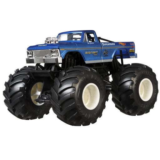 ホットウィール(Hot Wheels) モンスタートラック ビッグサイズ ビッグフット ミニカー 1:24 乗り物おもちゃ 3歳から GWL11