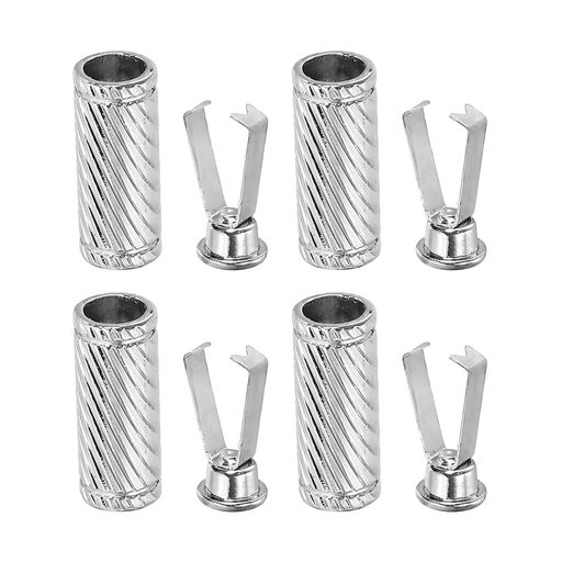 サイズ:高さ:19mm / 0.75";外径:7mm / 0.27";内径:6mm / 0.23";パッキングリスト:シューレースチップ4個 特徴:シューレースヘッドは通常亜鉛合金製で、耐久性があり、腐食に強く、軽量です。シューレースエンドの交換は、シューレース、コード、またはズボンの紐の端が時間とともにほつれたりほどけたりするのを防ぐだけでなく、レースをアイレットやループに通しやすくし、スムーズで手間のかからないレースアップ体験を提供します。 用途:シューレースチップは、シューレース、コード、帽子の紐、またはズボンの紐のDIY修理や交換に使用される小さな金属アクセサリーです。ほつれやほどけを防ぎながら、きちんとした仕上がりを提供します。 取扱説明:シューレースチップは、レースやコードが挿入される両方の開口部を持つ円柱状の形状で、クランプデザインにより非常に簡単に取り付けることができます。 注意:ご注文前に穴の直径を確認してください。