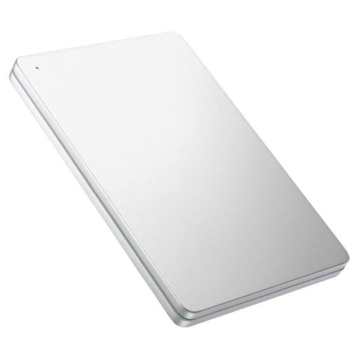 アイ・オー・データ 外付けHDD ハードディスク 2TB ポータブル カクうす アルミボディ 超薄型 mac Time Machine対応 日本製 HDPX-UTS2S シルバーxグリーン