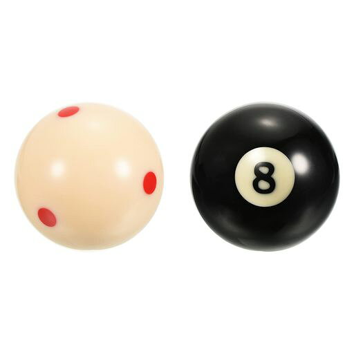 ボール径: 57.2 mm; カラー: ベージュ、ブラック; 素材: 樹脂; パッキングリスト: 1 x ビリヤードキューボール、1 x ブラック8号ビリヤードボール 利点: キューボールはポリエステル樹脂素材を使用しており、傷がつきにくく、衝撃に強く、耐久性が高く、滑らかで光沢のある光沢のある表面を持っています。 説明: キューボールの6つの点は、ボールを同時にタップし、ボールの回転を視覚化してボールを簡単にコントロールするのに役立ちます。 応用: 標準サイズのビリヤードキューボールは、ゲームルーム、バー、スポーツ競技、レジャー運動、およびビリヤードの練習、トレーニング、および競技のためのその他の場所で広く使用されています。 注意: サイズの違いにより、このキューボールはスヌーカーには適していません。