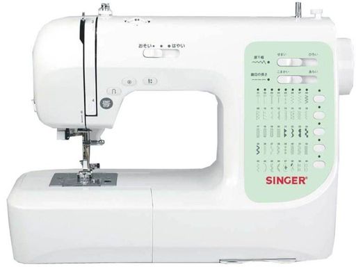 サイズ:幅40.4x奥行き18.8x高さ29.8cm 本体重量:5.8kg(本体のみ) 素材・材質:ABS樹脂、アルミダイカスト 原産国:中国 セット内容・付属品:ジグザグ押さえ(本体に付いている)、ファスナー押さえ、ボタンホール押さえ、ボタンつけ押え、ブラインドステッチ押え、縁かがり押え、サテン押え、糸巻き押え(大)、糸巻き押え(小)、ドライバー、ドライバー(小)、リッパー/ブラシ、針パック、ボビン、シームガイド、付属糸立て棒、糸こま座、ソフトケース、取扱説明DVD