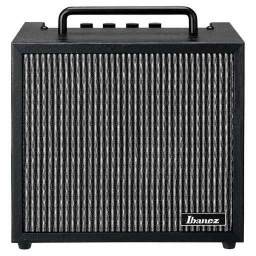 定格出力:10W@4Ω スピーカー:6.5インチ・オリジナル・スピーカー コントロール:Distortion On/Off, Gain, Bass, Treble, Volume インプット&amp;アウトプット:Guitar Input (1/4"), Headphone Out, AUX Input サイズ:255(W)x275(H)x174(D) (mm) / 重量:3.6 kg / キャビネット:クローズド・バック(密閉型)