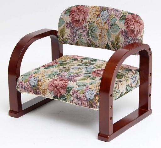 本体サイズ:幅54.5x奥行41x高さ46cm 重量:約5kg 耐荷重:80kg 高さを3段階で調整できる。座面高:15/20/25cm
