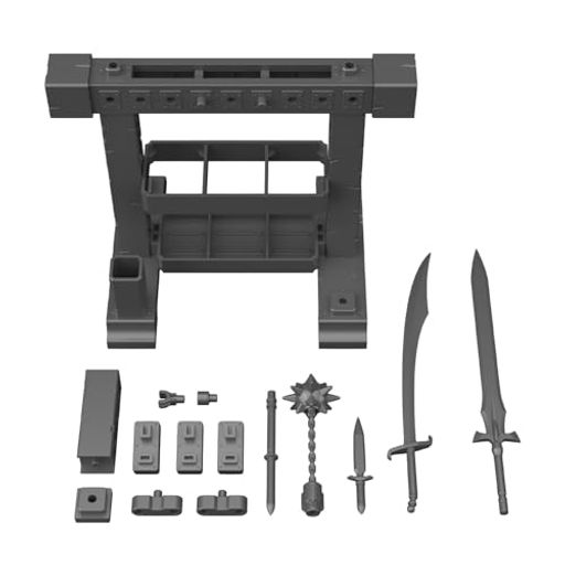 (C)BANDAI SPIRITS 2023 色分け済みプラモデル BANDAI SPIRITS(バンダイスピリッツ) 30MF アイテムショップ3(ウェポンオプション) 色分け済みプラモデルが登場!