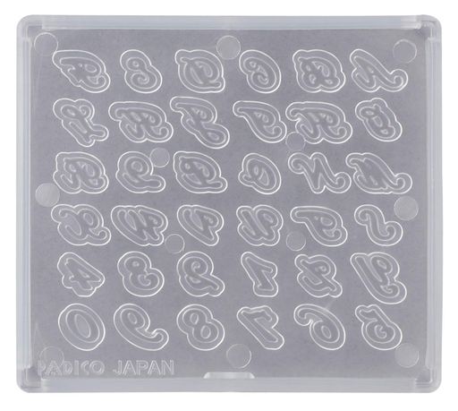 本体サイズ:約W90xD12xH80mm 型の内容:アルファベットA~Z 数字0~9 製造国 :日本 梱包サイズ:3.0 x 9.0 x 15.0 cm