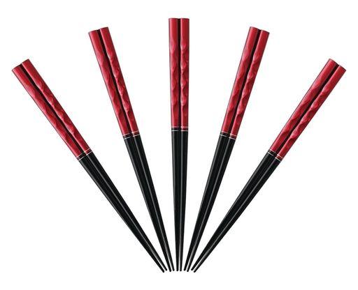 J-kitchens来客の席箸5膳セット木製おもてなし家庭用まとめ買いお箸日本製OM-H-365461