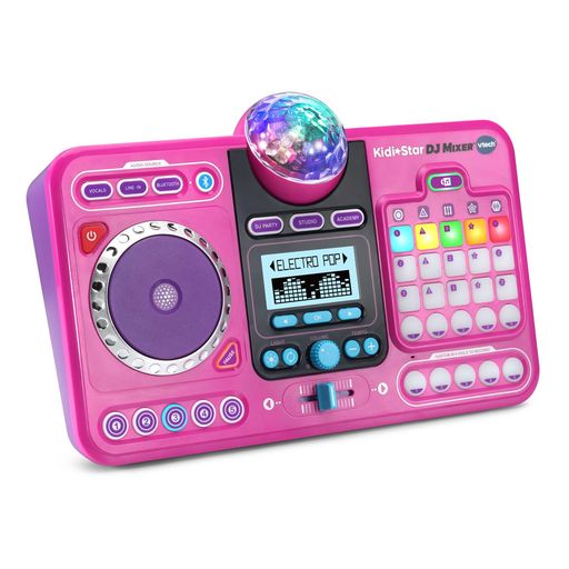 VTech Kidi Star DJミキサー、ピンク