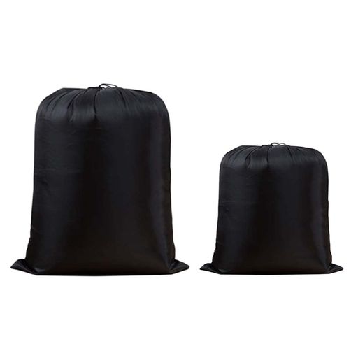 Futakuchi巾着袋大型袋特大サイズポーチ旅行用ダストバッグ布製丈夫大容量収納袋布製洗濯可能多用途収納バッグ旅行用温泉キャンプ衣類収納撥水防塵