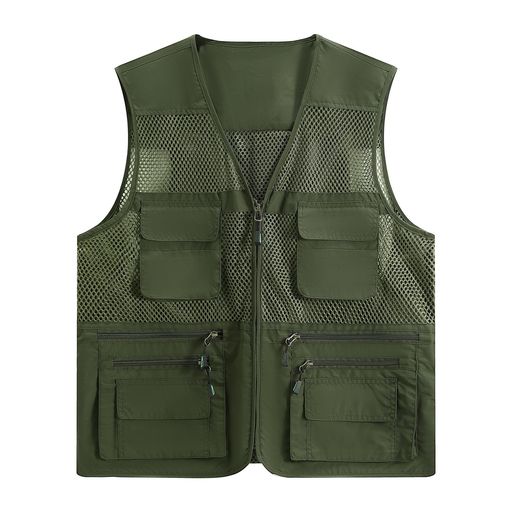 Wear - YOUTHUPベストメンズフィッシングベストメッシュベスト背面取り外し可能カメラマン多機能作業用アウトドア釣り撮影通気速乾軽量登山おしゃれ大きいサイズ夏用