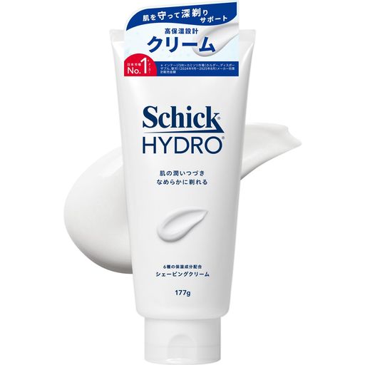 Schick(シック) ハイドロ シェービングクリーム 177g 髭剃り ひげそり カミソリ
