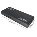 WAVLINKUSB-Cドッキングステーション/ユニバーサル/15-IN-1/デュアル4Kディスプレイ/最大5K(5120X2880@60HZ)ディスプレイ出力/POWERDELIVERY対応/5K対応DP出力ポート/4K対応(2)