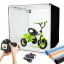 撮影ボックス大型100x100x100cm撮影キット光度調整可能405個5500KLEDライト付きプロな写真撮影ボックス撮影ブース4枚PVC背景布1枚柔光布付き収納ケース付き簡易スタジオ
