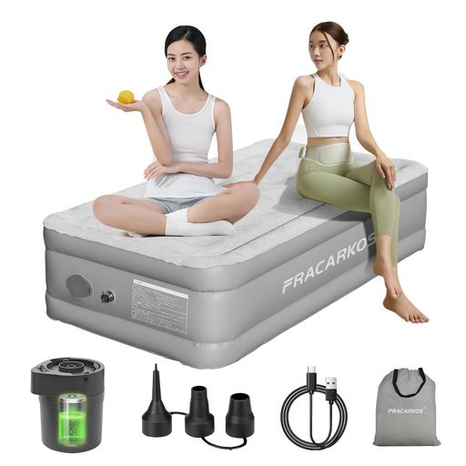 エアーベッドエアマットレスエアーマットUSB充電式ポンプ付き予備ベッド多用途コンパクト収納便利折り..