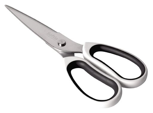 製品サイズ:(約)全長205x幅85x高さ10mm、刃渡83mm 製品重量:(約)100g 材質:金属部/ステンレス鋼、ハンドル/ABS樹脂(耐熱温度100度)、エラストマー(耐熱温度100度) 原産国:中国