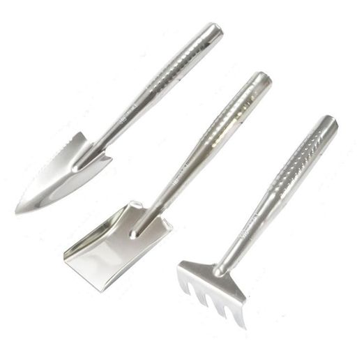 WANDEHOスコップ園芸移植ゴテミニスコップガーデニングツール多肉植物工具錆びないステンレス製滑り止..