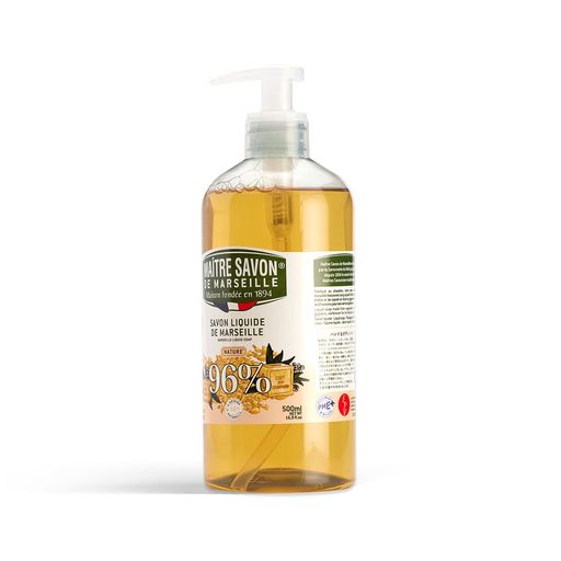 樂天商城 - MaitreSavondeMarseille(メートル・サボン・ド・マルセイユ)サボン・リキッド500mL(ナチュレ)ナチュラルハンド&ボディソープ潤いのあるお肌へフランス製