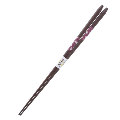 イシダ菜箸五角幸うさぎ木製(天然木)赤33cm