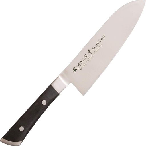 佐竹産業 包丁 濃州正宗作 共口金 三徳包丁 日本製 170mm 万能包丁 和包丁 YZ001