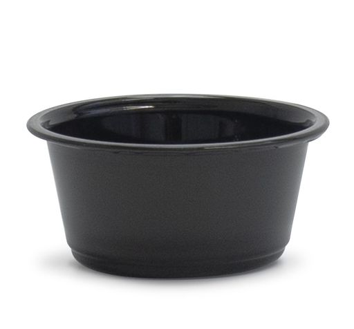 江戸川物産 ミニカップ 本体 2オンス 59ml ブラック 100個入 MCBB2oz