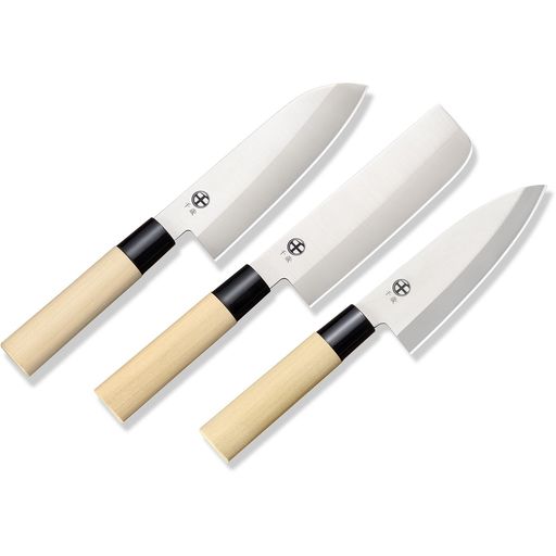 和平フレイズ 日本製 しなやかで切れ味に優れる 包丁3点セット 万能 菜切 出刃 モ...