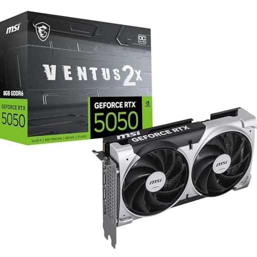 MSI GeForce RTX 5050 8G VENTUS 2X OC グラフィックスボード VD9272