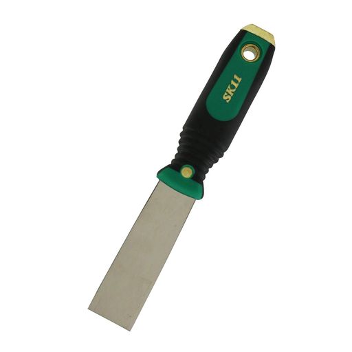 用途:ペンキはがし・サビ落し用 刃幅:32mm タイプ:薄刃 刃部:ステンレス(SUS420JII) 柄:TPR・PP
