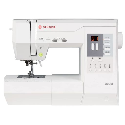 SINGER シンガー コンピュータミシン フットコントローラー付 自動糸調子 自動糸切り SSX-500