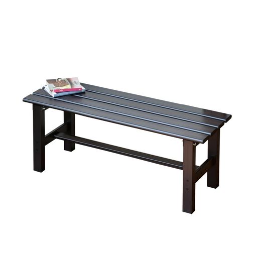 ガーデンマスター(Gardenmaster) アルミ縁台 幅90x奥行36x高さ40cm ガーデンベンチ...