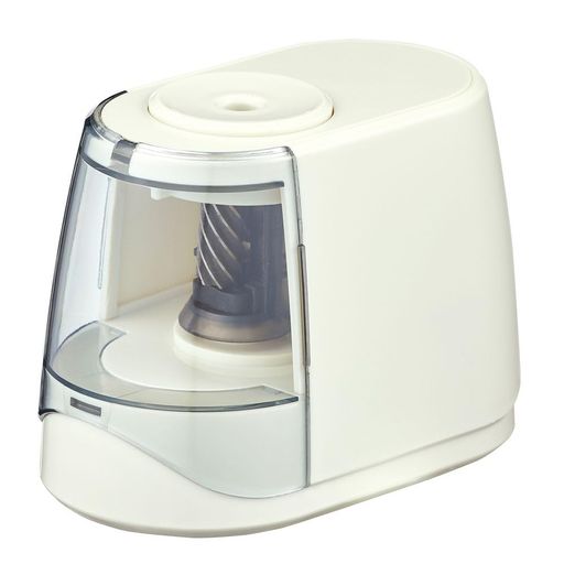 【特徴1】ケーブル電源と電池の2WAYで使用可能 【特徴2】DC-USBケーブル付属 【特徴3】安全設計(オーバーヒート防止装置付・ムダ削り防止機能付) 【特徴4】3種類の鉛筆対応(三角軸、六角軸、丸軸) 【特徴5】2段階の芯先調節機能付