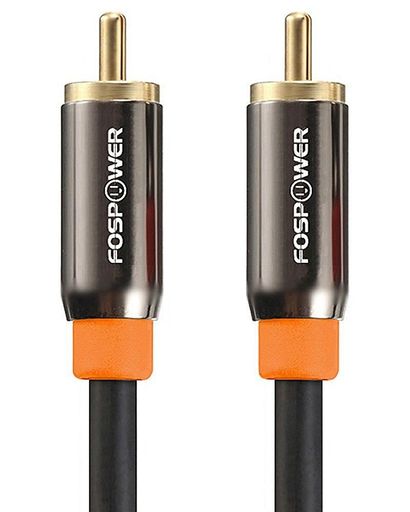 FosPower RCA 同軸デジタルオーディオケーブル サブウーファーコード, 2m