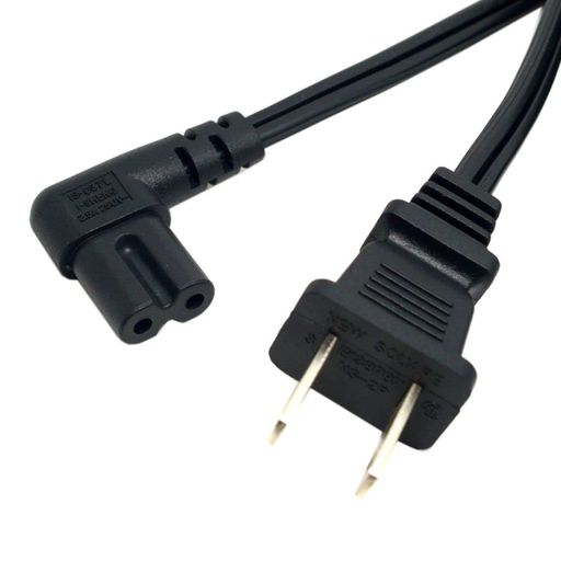 Rakuten - ChenyangNEMA1-15PUSAコンセント-IEC320C790度角度18AWG電源ケーブル1M
