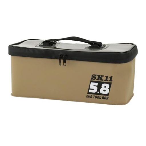 SK11(エスケー11) EVAツールボックス ベージュ 5.8L 水に強い 工具収納 SEVA-5.8-BE