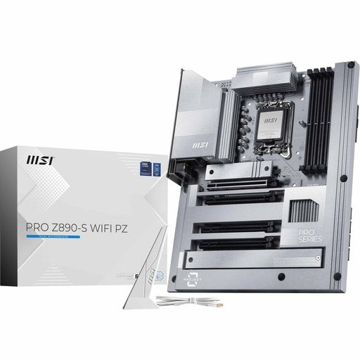 MB6755 保証3年 Intel Z890チップセットを搭載し、Intel Core Ultra プロセッサー (Series2) のCPU・APUに対応。DDR5メモリに対応しており、高速なシステム環境を構築可能です。 背面コネクタ設計により、電源コネクタや各種ピンヘッダーを基板の裏側に配置。配線の手間を省きながら美しい外観のPCを構築可能です。 12フェーズ電源回路と拡張VRMヒートシンクを搭載し、CPUの性能を最大限に引き出します。 Thunderbolt 4 Type-Cポートを搭載し、40Gbpsでのデータ転送や、4Kディスプレイへの映像出力、ドッキングステーションによる拡張性の向上を実現します。
