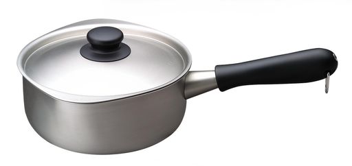 Ih Incompatible - 柳宗理(YanagiSori)ステンレス片手鍋18cmつや消しガス火専用食洗機対応燕三条製左右の注ぎやすいデザインで利き手を選ばない左右に張り出した注ぎ口が注ぎやすいデザイン水切れの良い吹…