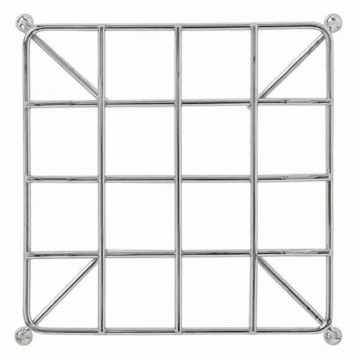サイズ:約170x170x30mm 重量:約188g 材質:本体/スチール(表面/クロームメッキ加工) 原産国:中国 注意事項:食器洗い乾燥機は使用不可