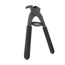 手持ちレザーパンチ革パンチサイレントプライヤー17cm/4mm(4歯)滑り止めハンドル高硬度省力化炭素鋼素材しっかりと締め付けられ低騒音レザークラフト穴パンチツール